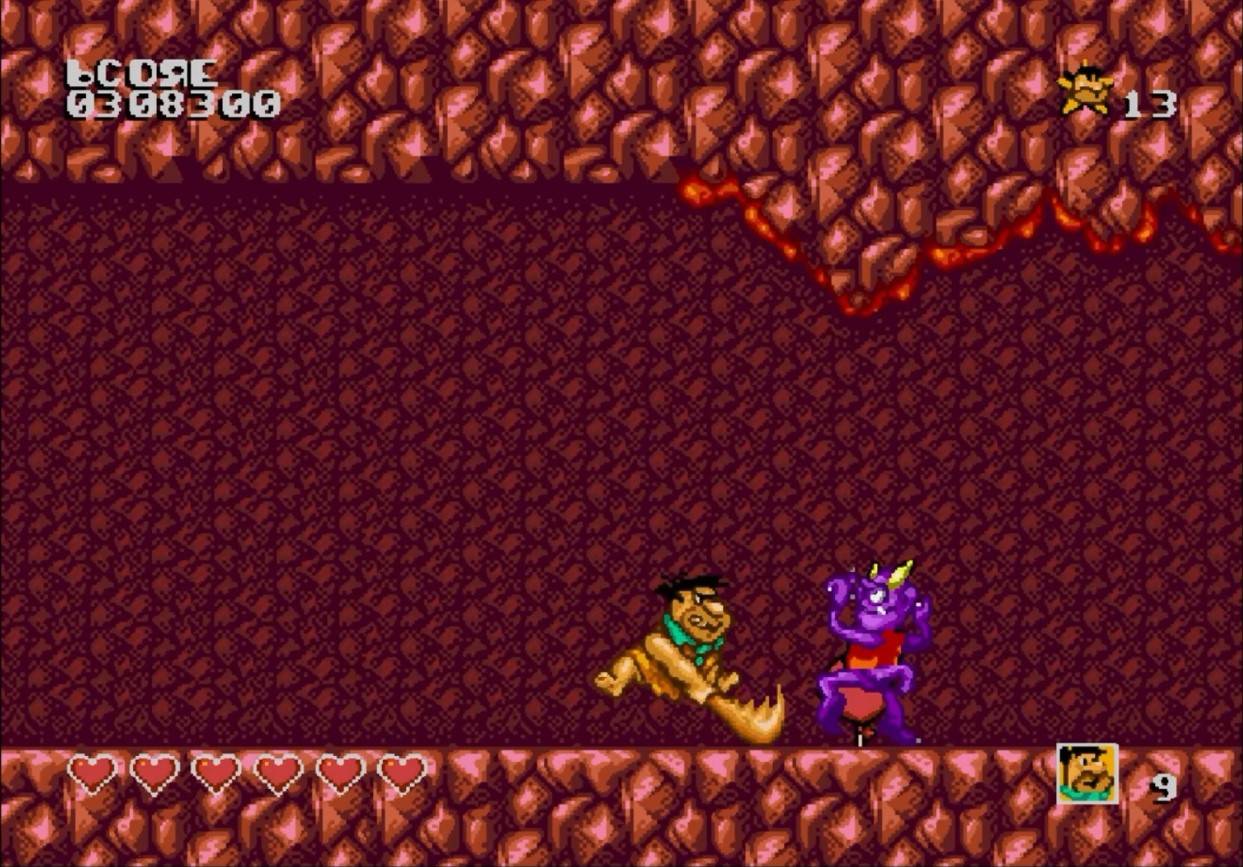Flintstones, The - геймплей игры Sega Mega Drive\Genesis